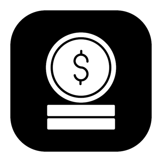 Ilustración vectorial de la moneda