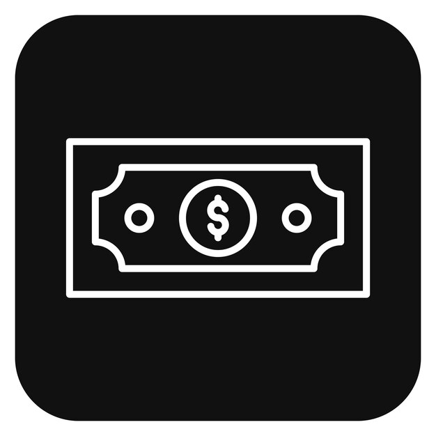 Ilustración vectorial de la moneda