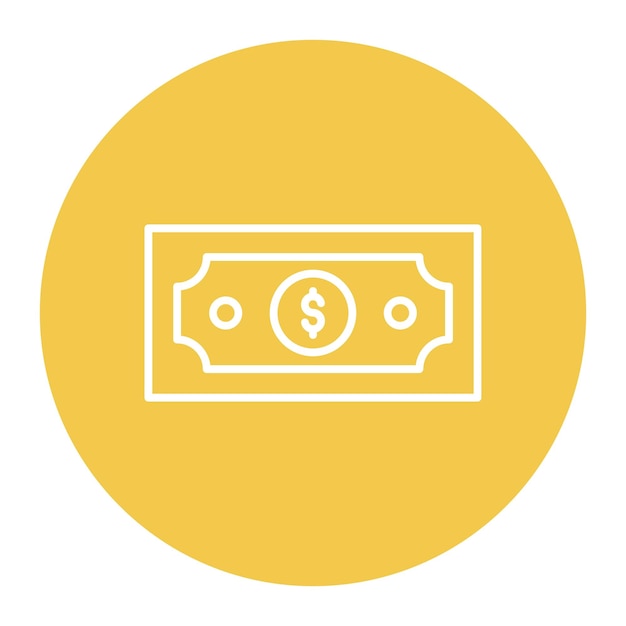 Ilustración vectorial de la moneda