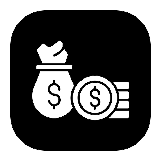 Ilustración vectorial de las monedas