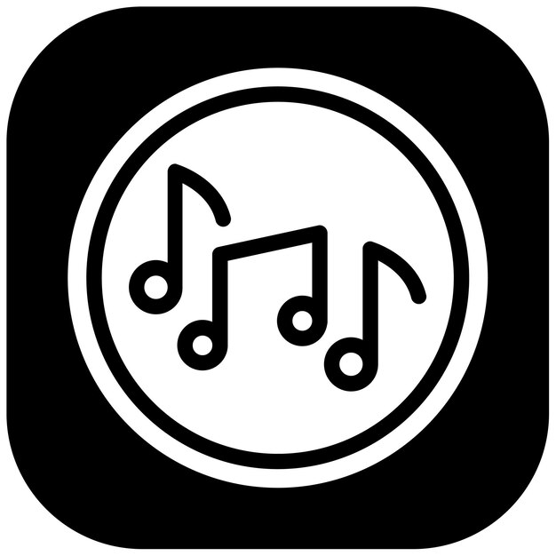 Ilustración vectorial musical