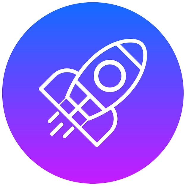 Ilustración vectorial de la nave espacial