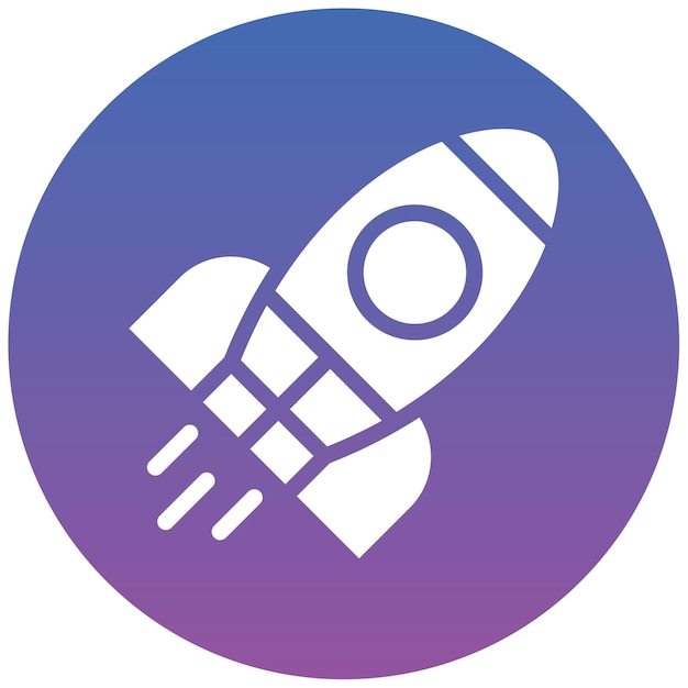 Ilustración vectorial de la nave espacial
