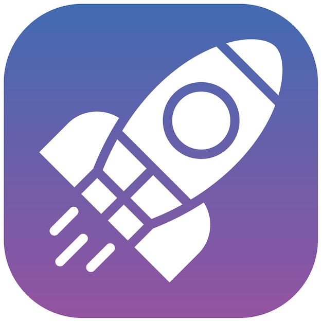Ilustración vectorial de la nave espacial