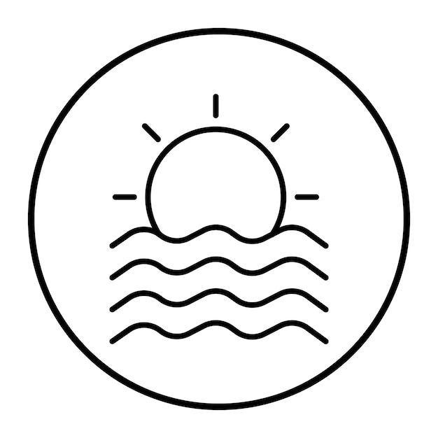 Ilustración vectorial de la neblina