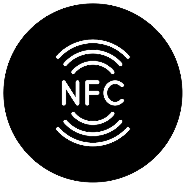 Ilustración vectorial NFC