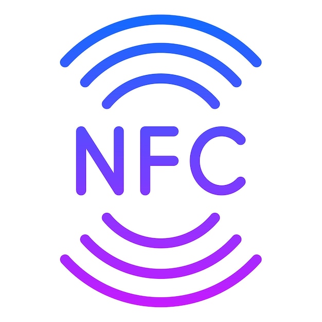 Ilustración vectorial NFC