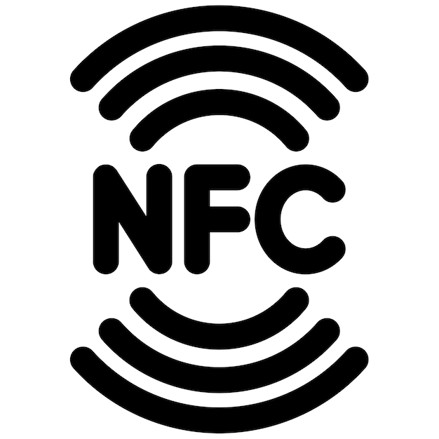 Ilustración vectorial NFC