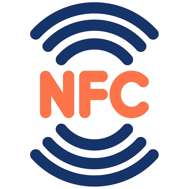 Ilustración vectorial NFC