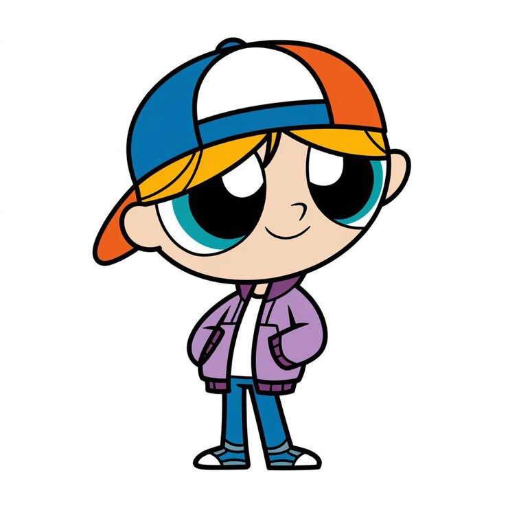 Vector ilustración vectorial del niño feliz