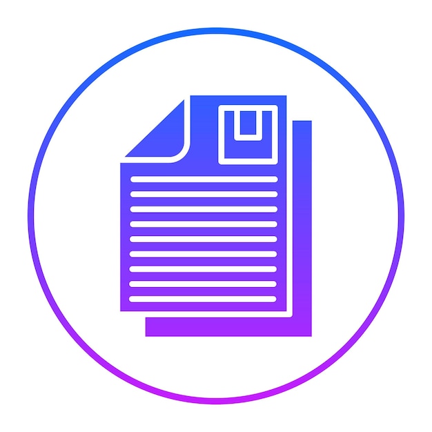 Ilustración vectorial de la nota de entrega