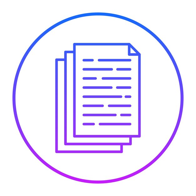 Ilustración vectorial de las notas