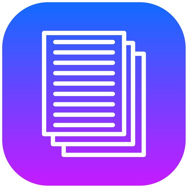 Ilustración vectorial de las notas