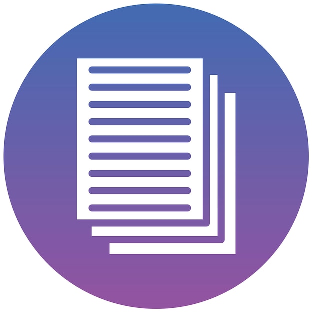 Ilustración vectorial de las notas