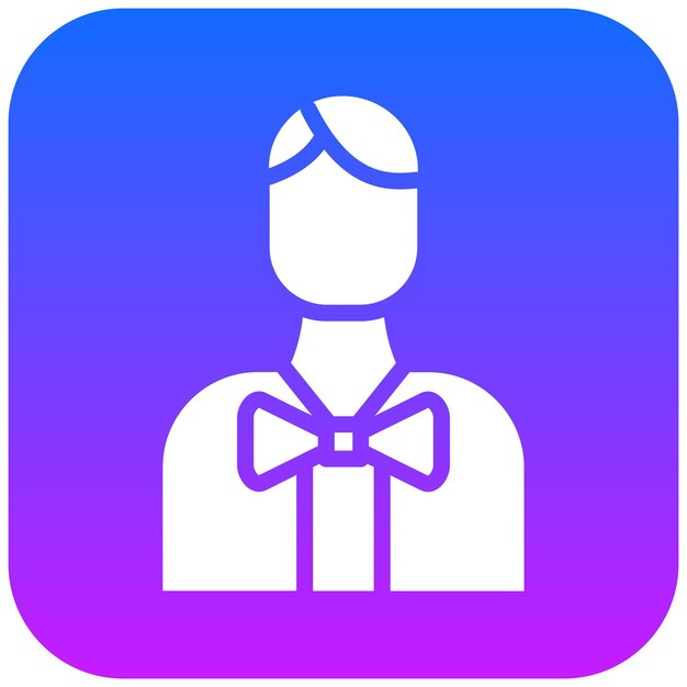Ilustración vectorial del novio