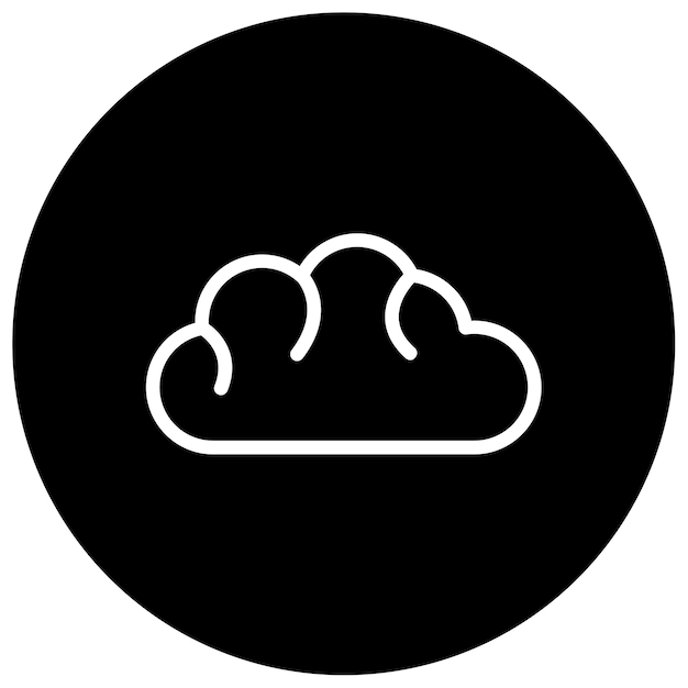 Ilustración vectorial de las nubes
