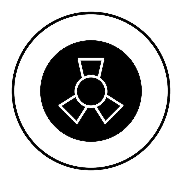 Ilustración vectorial nuclear
