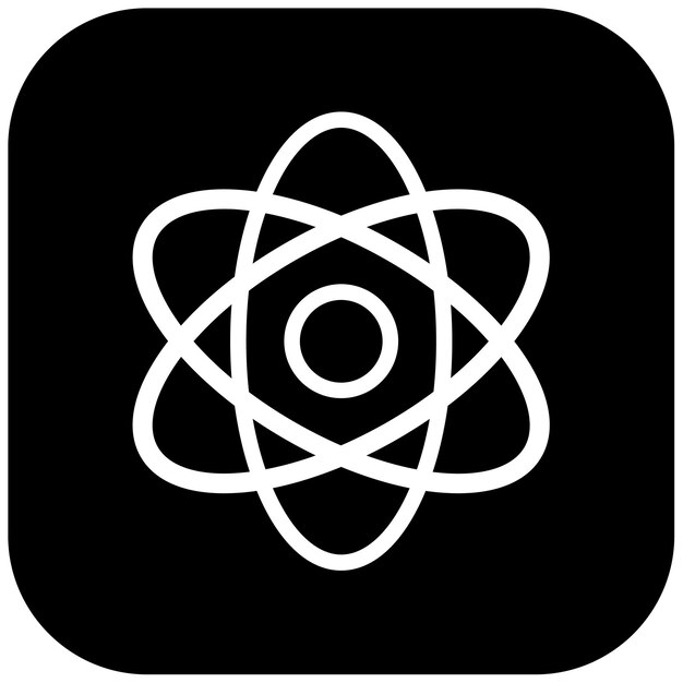 Ilustración vectorial nuclear