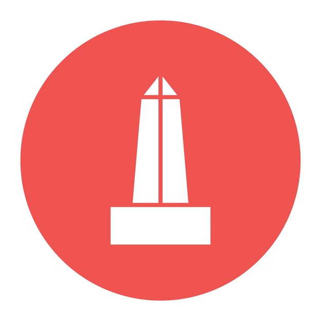 Ilustración vectorial del obelisco