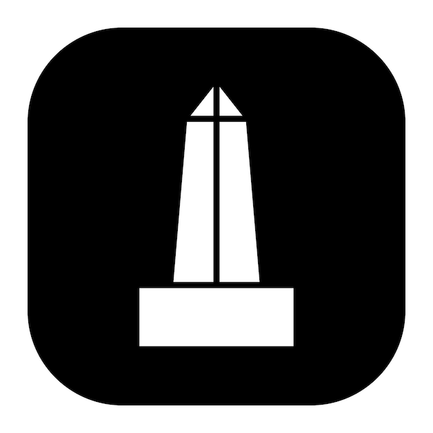 Ilustración vectorial del obelisco