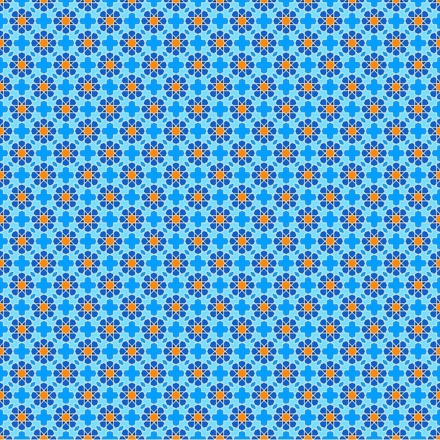 Ilustración vectorial de un objeto de patrón textil