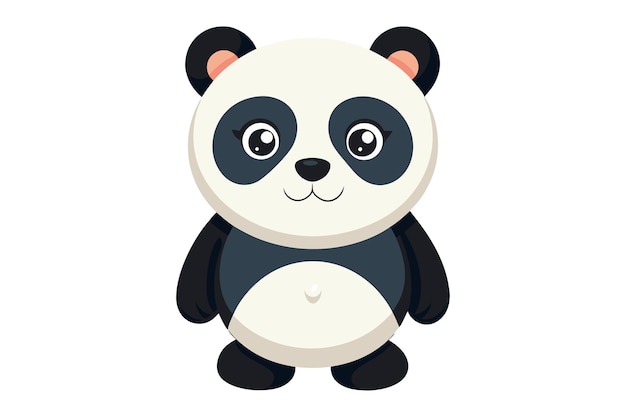 Ilustración vectorial y obra de arte de Panda
