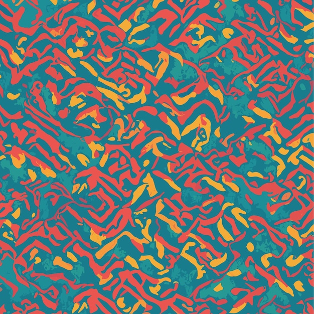 Ilustración vectorial de obras de arte de patrones geométricos abstractos