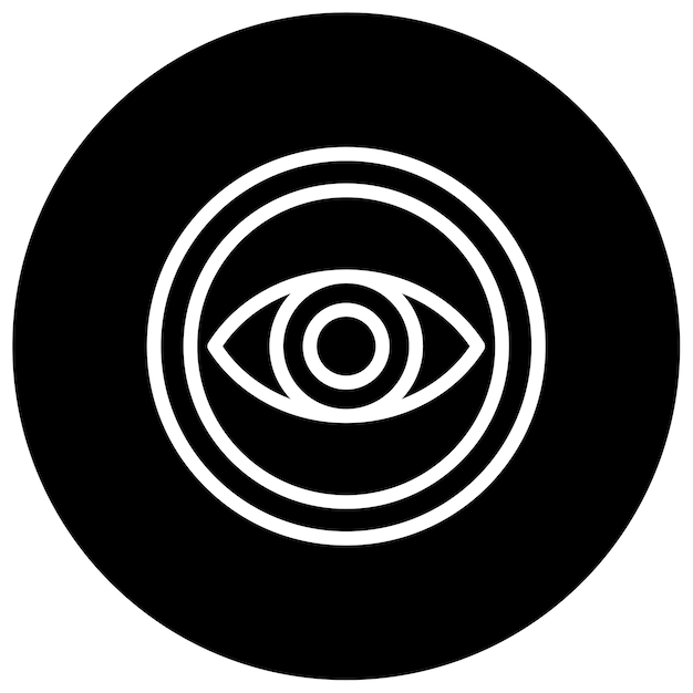 Ilustración vectorial del ojo