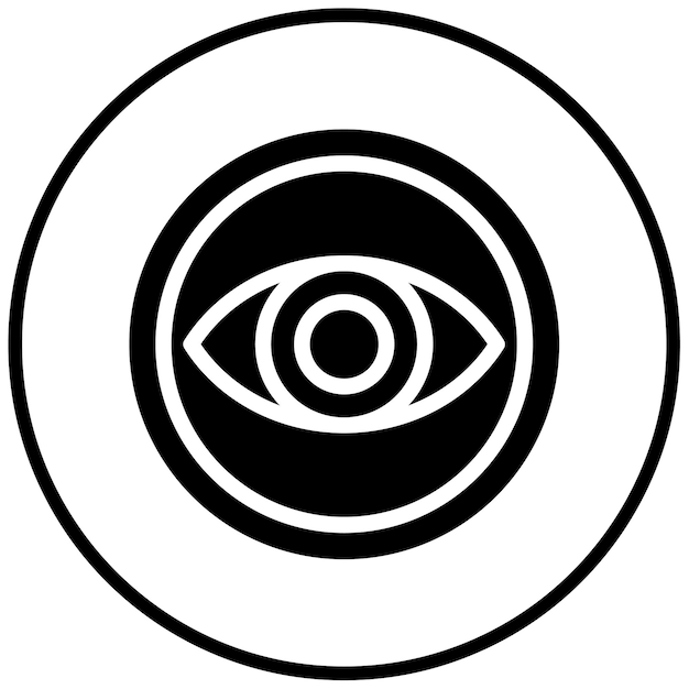 de la ilustración vectorial del ojo