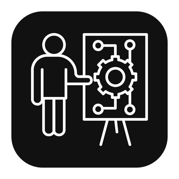 Ilustración vectorial de las operaciones de la empresa