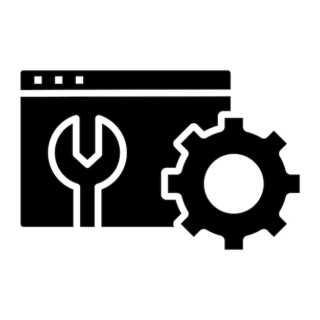 Ilustración vectorial de optimización de la página