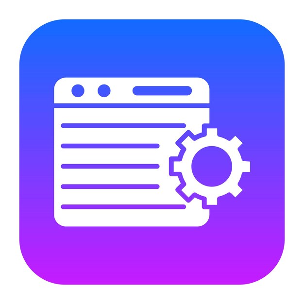Ilustración vectorial de optimización web
