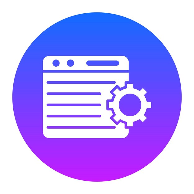 Ilustración vectorial de optimización web