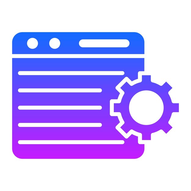 Ilustración vectorial de optimización web