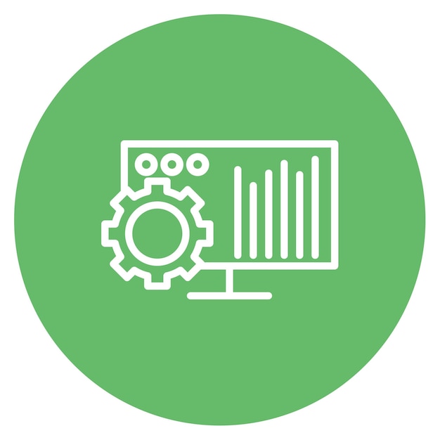 Ilustración vectorial de optimización web