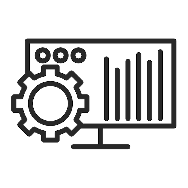 Ilustración vectorial de optimización web