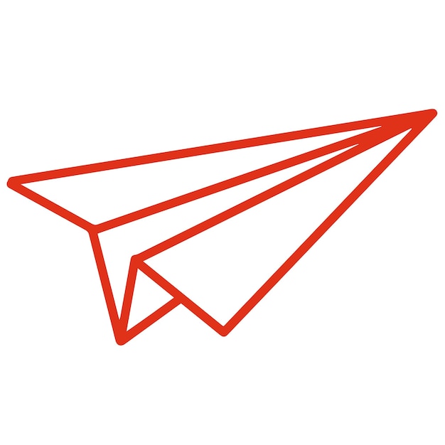 Ilustración vectorial de origami plano de papel de diseño sencillo