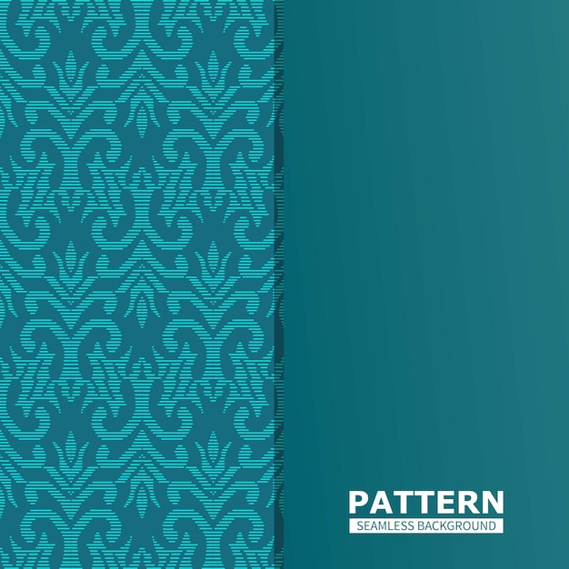 Ilustración vectorial de ornamentos de patrones de lujo