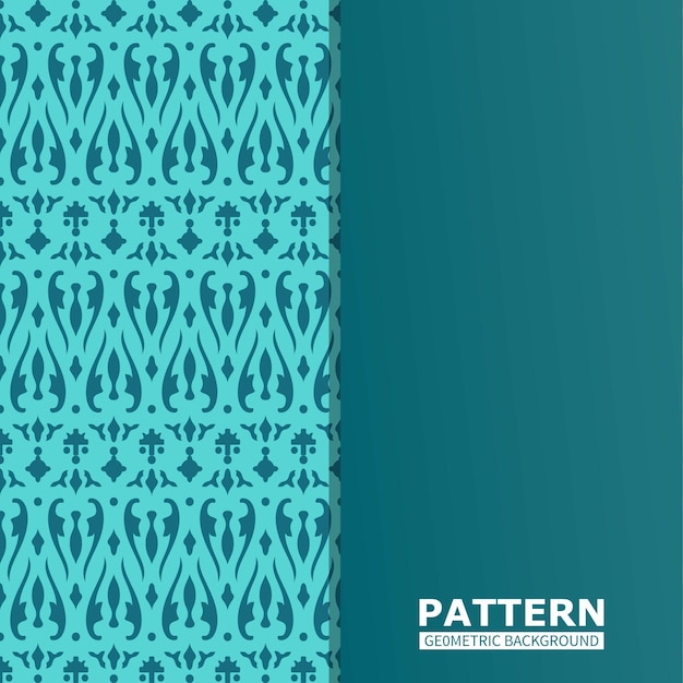 Ilustración vectorial de ornamentos de patrones de lujo