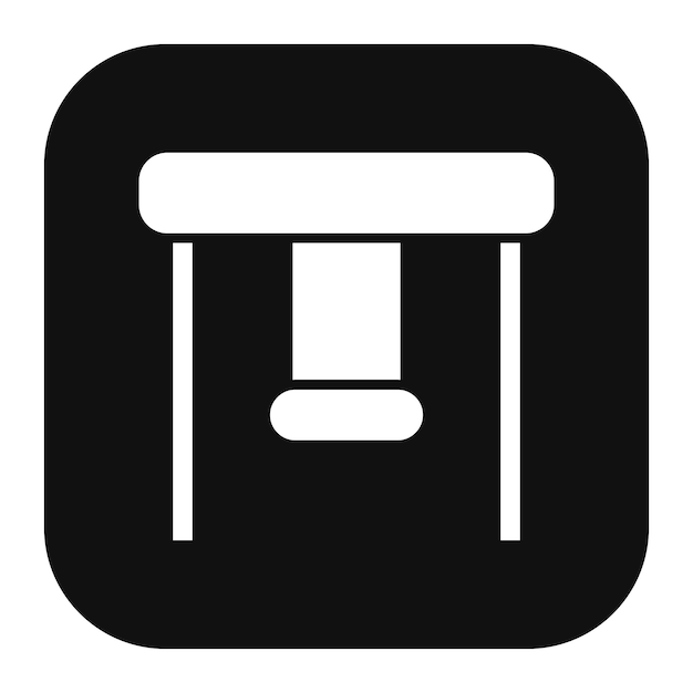 Ilustración vectorial de oscilación