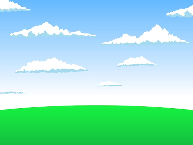 Ilustración vectorial del paisaje