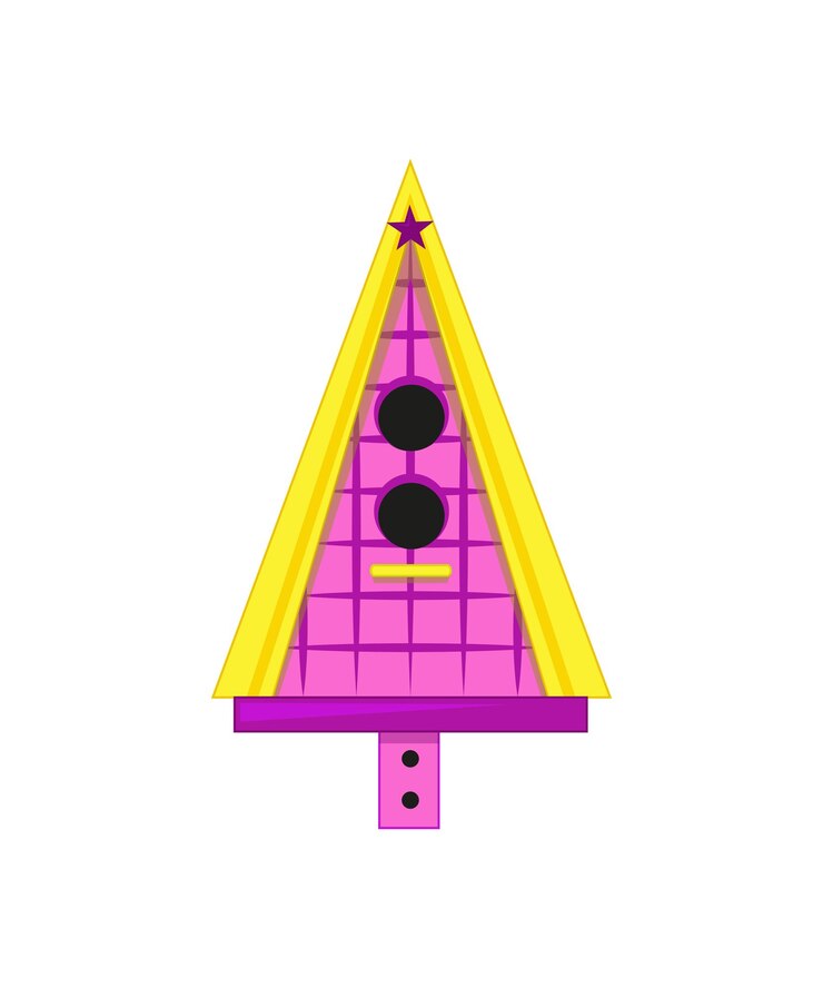 Vector ilustración vectorial de pajarera