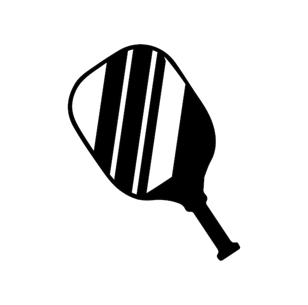 Ilustración vectorial de la paleta de pickleball La paleta de picleball y el vector de la pelota Clipart de Pickleball Pi