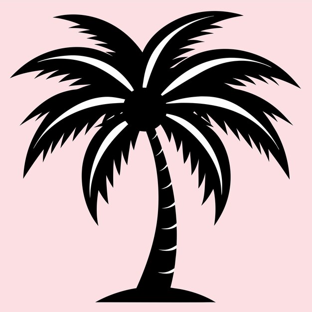 Ilustración vectorial de una palmera