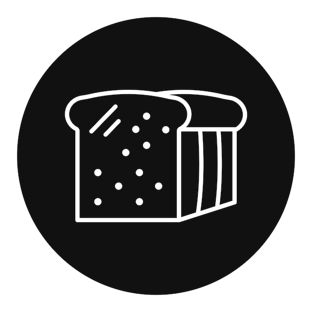 Ilustración vectorial del pan