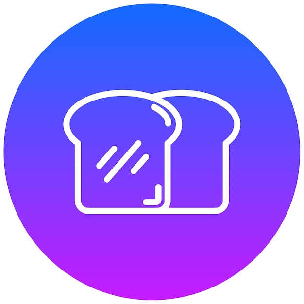 Ilustración vectorial del pan