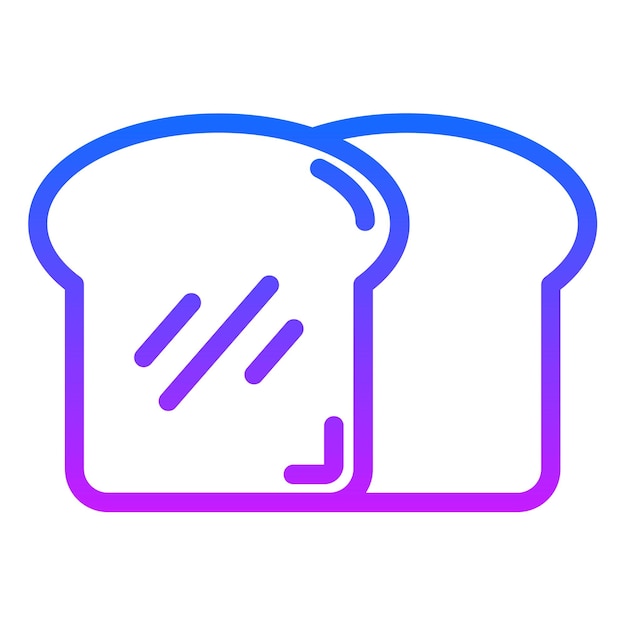 Ilustración vectorial del pan