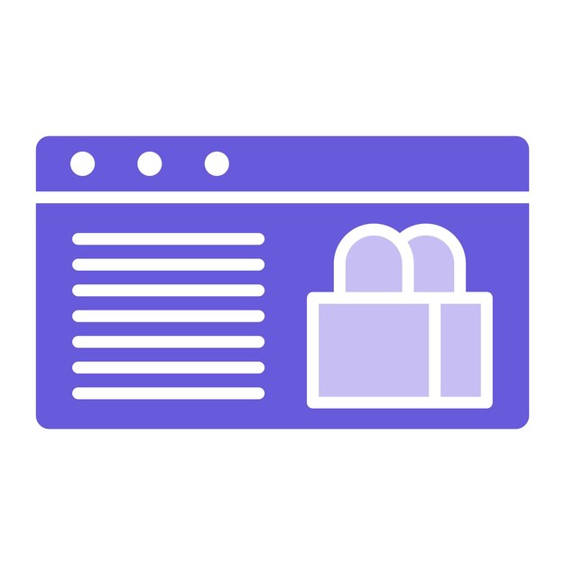 Ilustración vectorial de la pantalla de comercio electrónico