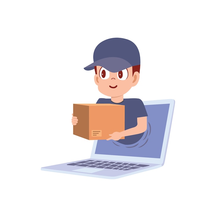 Vector ilustración vectorial de la pantalla a la puerta