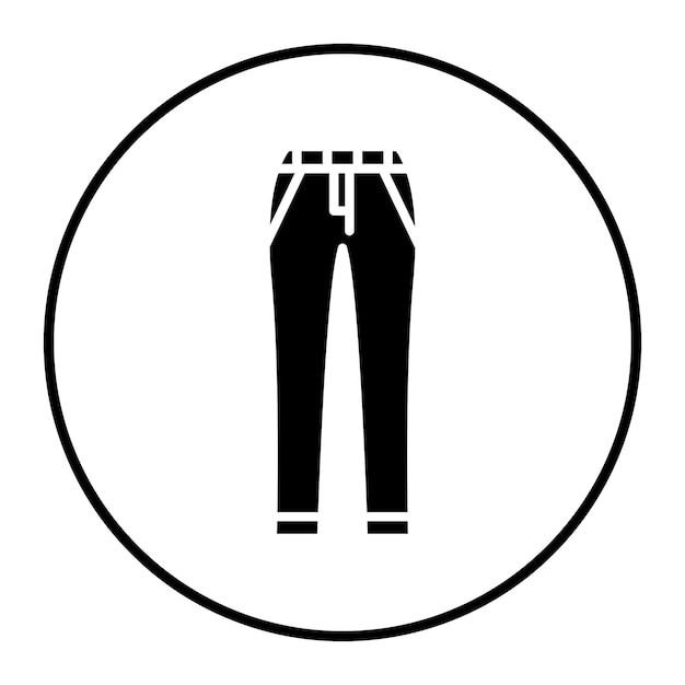 Ilustración vectorial de pantalones de negocios